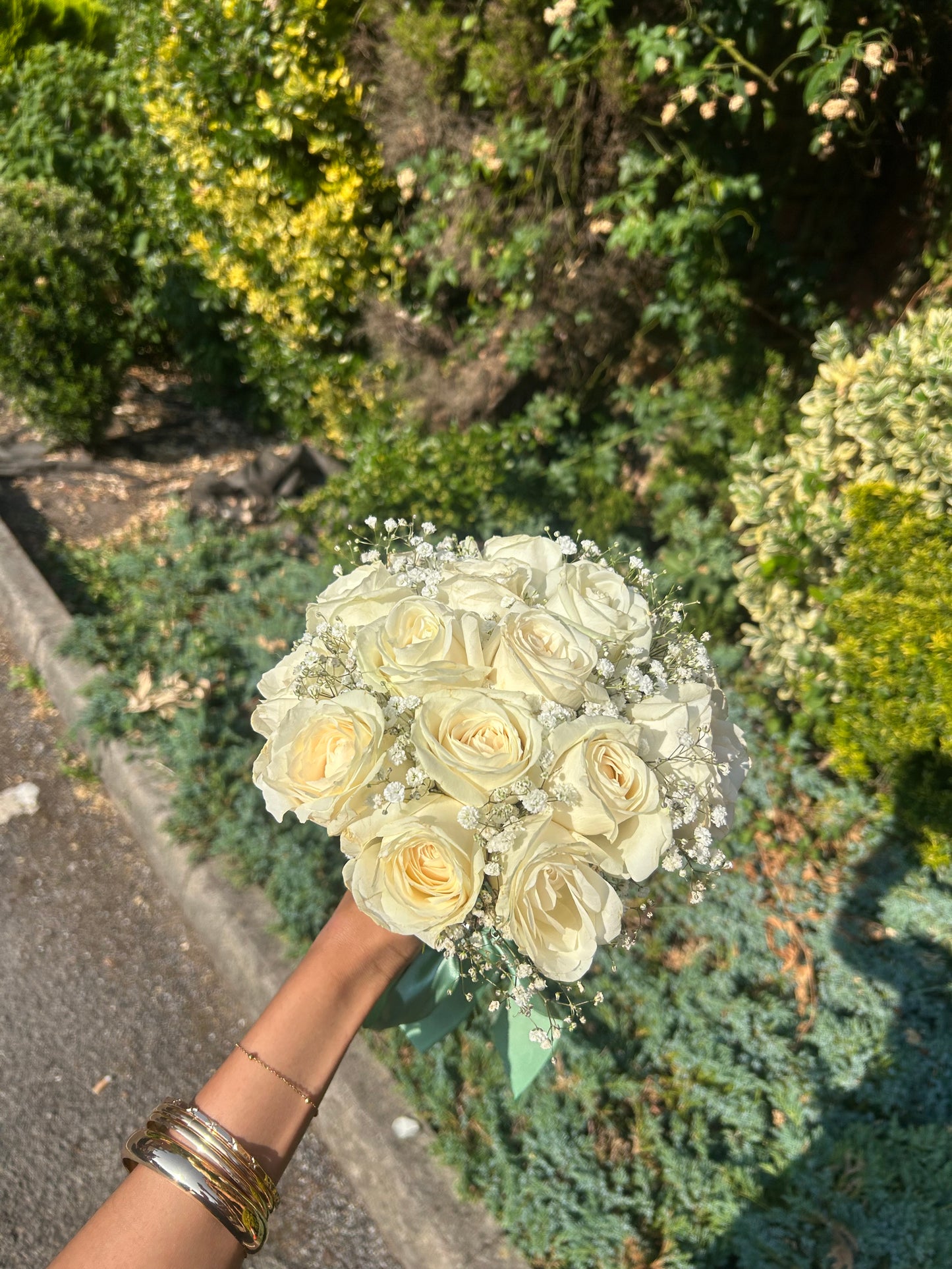 Rose & Gyp Bridal Bouquet
